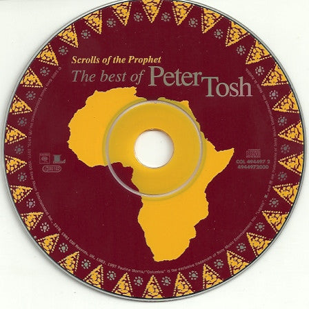 Peter Tosh : Scrolls Of The Prophet: The Best Of Peter Tosh (CD, Comp, RM)