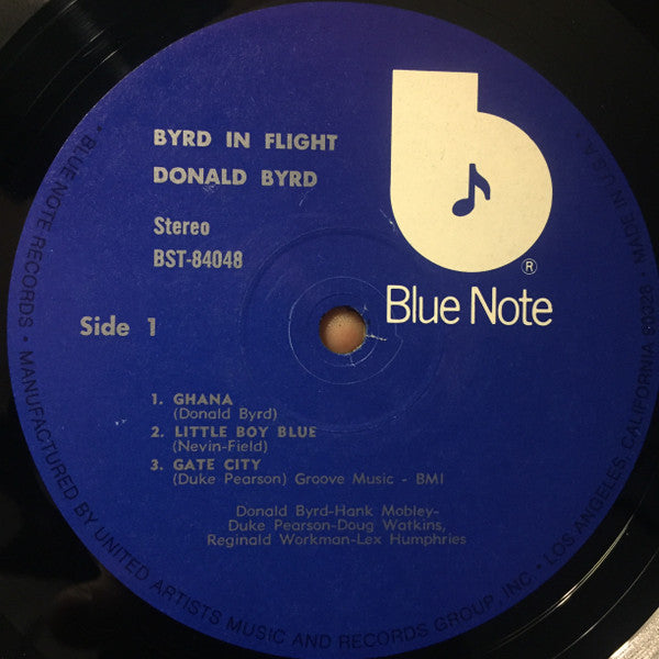 Donald Byrd : Byrd In Flight (LP, Album, RE)