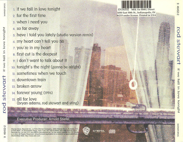 Rod Stewart : If We Fall In Love Tonight (CD, Comp, Club)