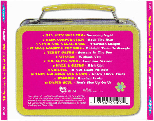 Various : 70 Number One Hits Of The 70s Volume 1 (CD, Comp)