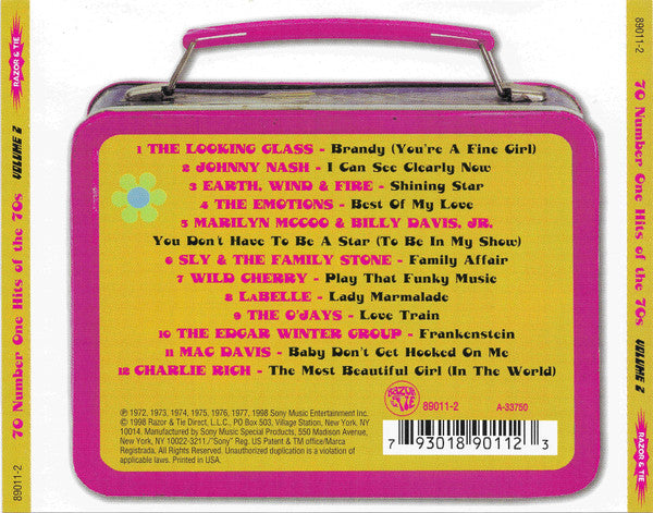 Various : 70 Number One Hits Of The 70s Volume 2 (CD, Comp)