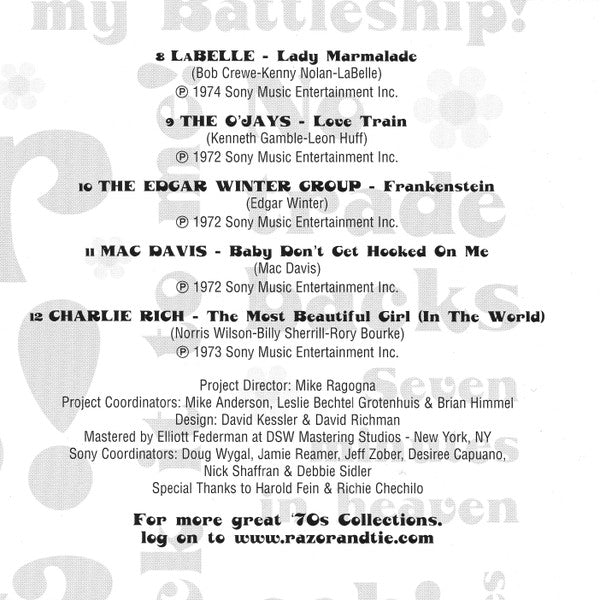 Various : 70 Number One Hits Of The 70s Volume 2 (CD, Comp)