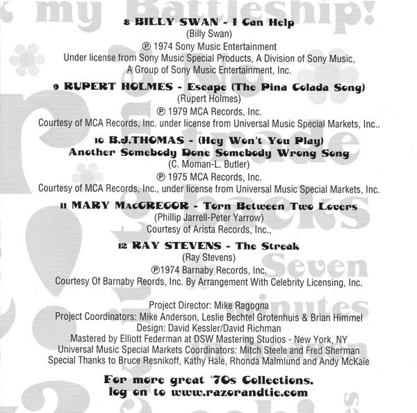 Various : 70 Number One Hits Of The 70s Volume 4 (CD, Comp)
