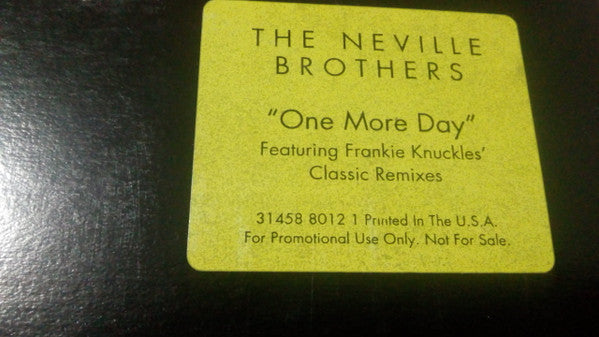 The Neville Brothers : One More Day (12", Promo)