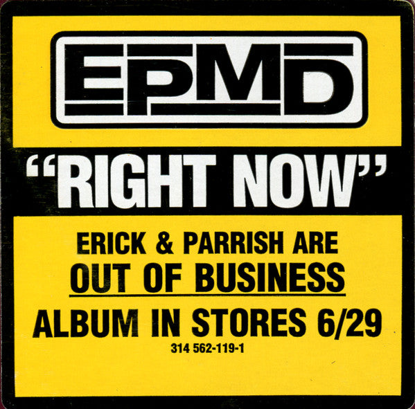 EPMD : Right Now (12")