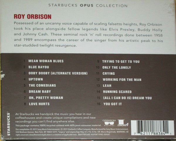 Roy Orbison : Opus Collection (CD, Comp)