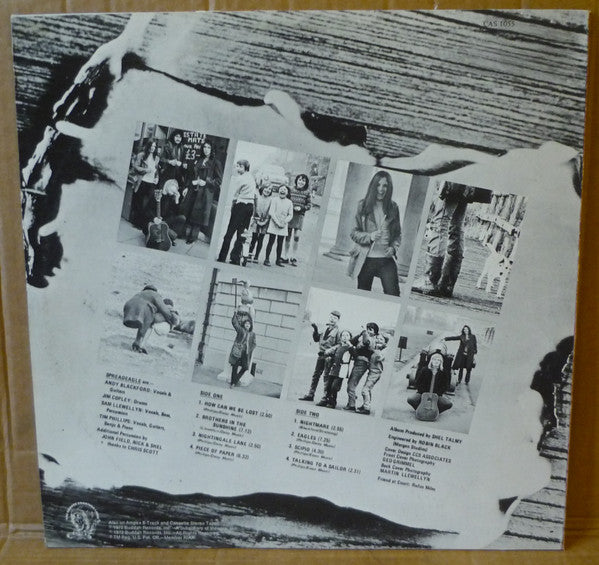 Spreadeagle : The Piece Of Paper (LP, Album, Son)