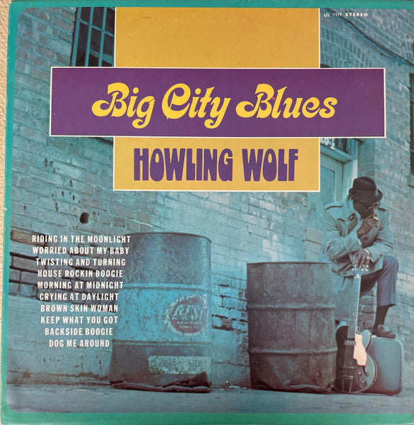 Howlin' Wolf : Big City Blues (LP, Album, RE)