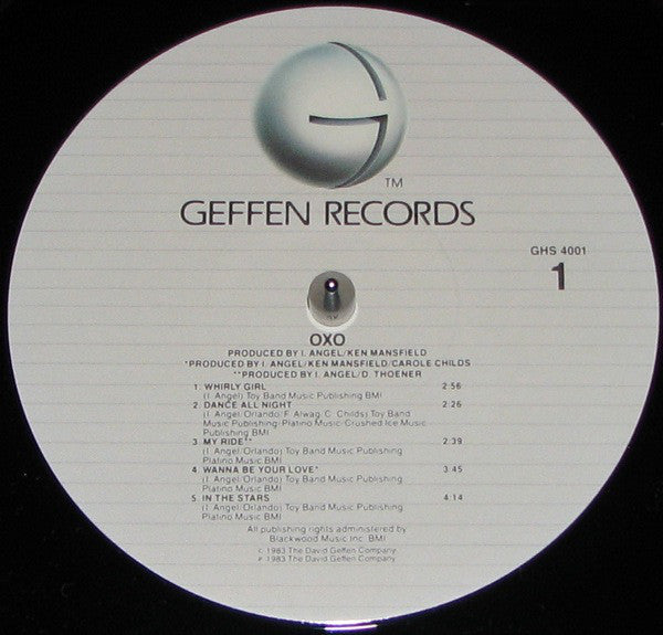 OXO (2) : Oxo (LP, Album, Yel)