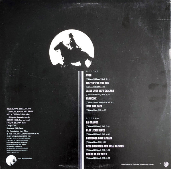 ZZ Top : The Best Of ZZ Top (LP, Comp, Club, RE, Car)