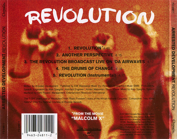 Arrested Development : Revolution (CD, Single)