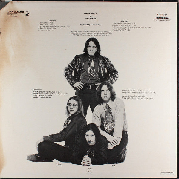 The Frost (2) : Frost Music (LP, Album, RE, Pit)