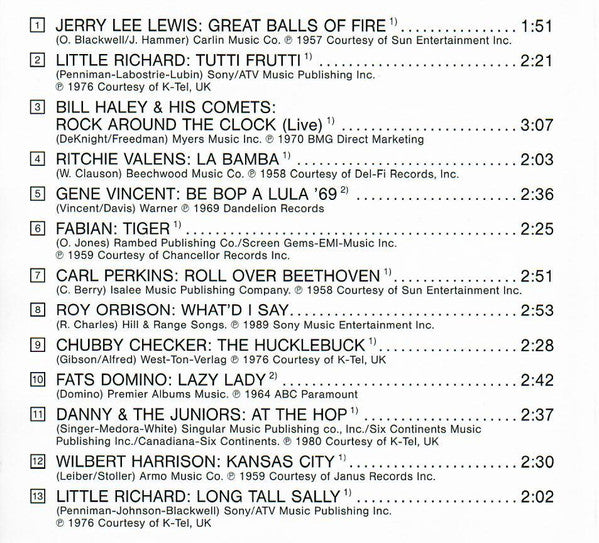 Various : Rock 'N' Roll Classics (3xCD, Comp)