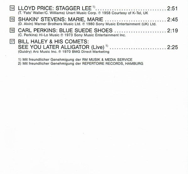 Various : Rock 'N' Roll Classics (3xCD, Comp)