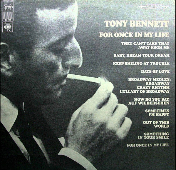 Tony Bennett : For Once In My Life (LP, Album)