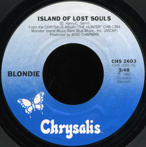 Blondie : Island Of Lost Souls (7", Single, PRC)