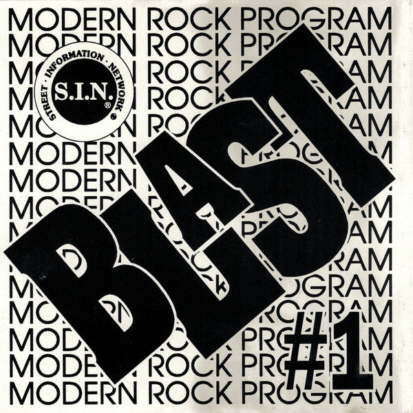 Various : B.L.A.S.T. Modern Rock Program #1 March, 1994 (CD, Album, Comp, Promo)