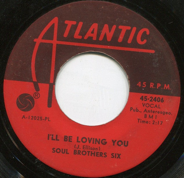 Soul Brothers Six : Some Kind Of Wonderful / I'll Be Loving You (7", Pla)