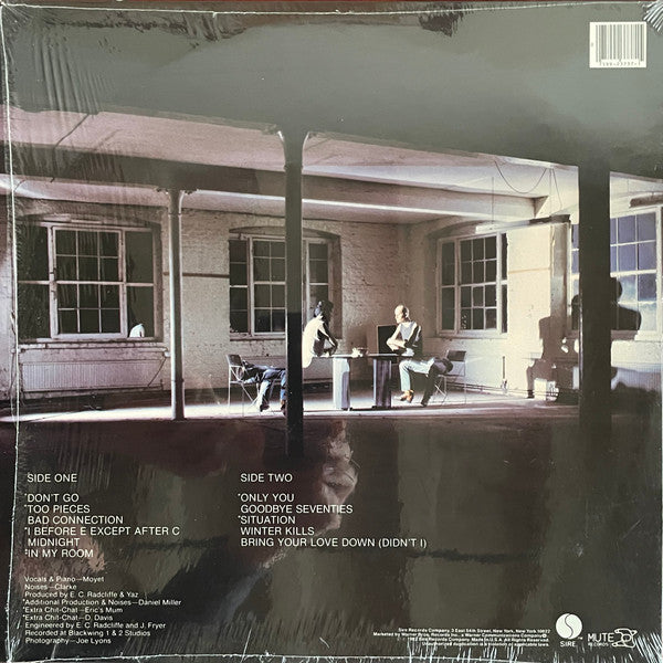 Yaz* : Upstairs At Eric's (LP, Album, RE, Spe)