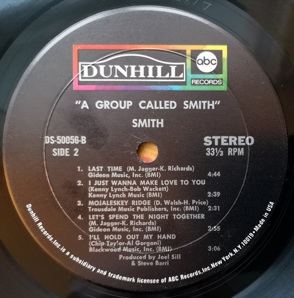 Smith (3) : A Group Called Smith (LP, Album, Mon)