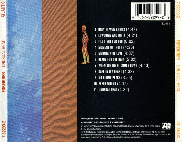 Foreigner : Unusual Heat (CD, Album)