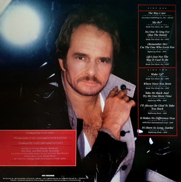 Merle Haggard : The Way I Am (LP, Album)