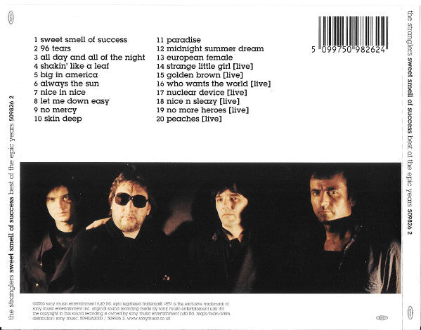 The Stranglers : Sweet Smell Of Success - The Best Of The Epic Years (CD, Comp)