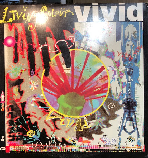 Living Colour : Time's Up / Vivid (LP, Album, MP, RE)