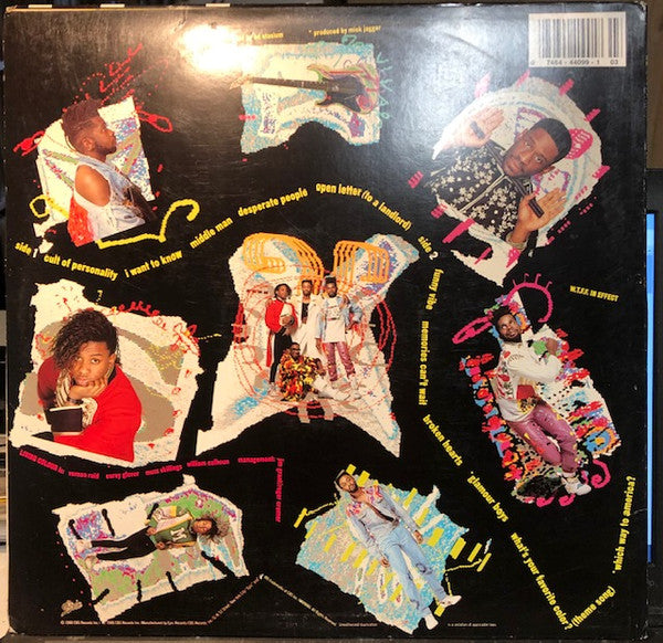 Living Colour : Time's Up / Vivid (LP, Album, MP, RE)