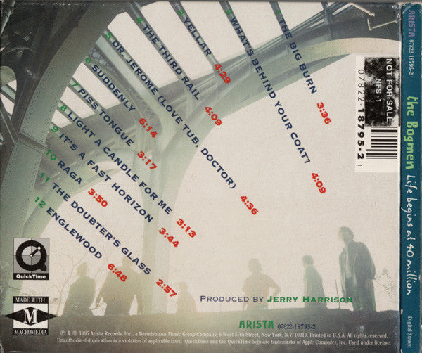 The Bogmen : Life Begins At 40 Million (CD, Album, Enh)