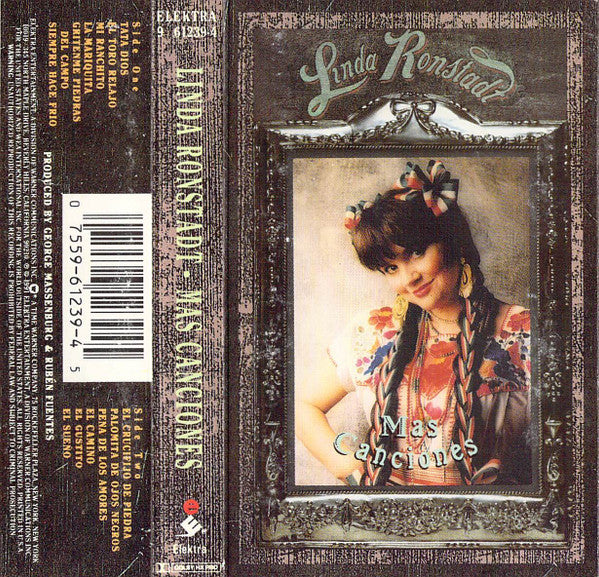 Linda Ronstadt : Mas Canciones (Cass, Album, AR)