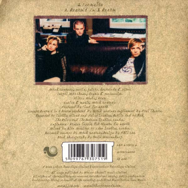 JJ72 : Formulae (CD, Single, Car)