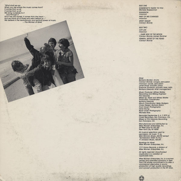 Alive! : Alive! (LP, Album)