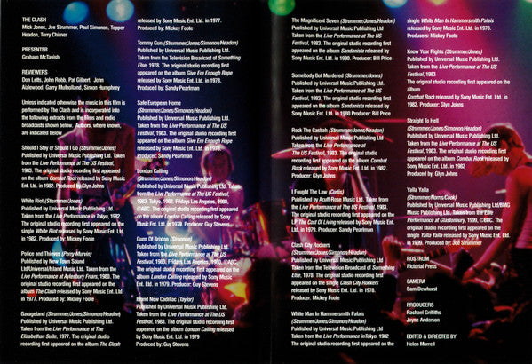 The Clash : The Clash - The Ultimate Review (DVD-V, Multichannel, PAL, Una)