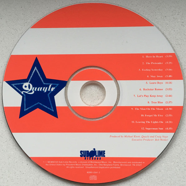 Quayle (2) : Quayle (CD, Album)
