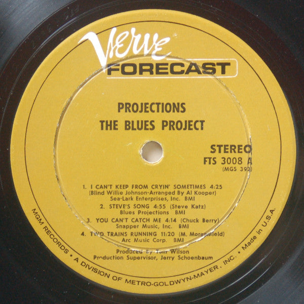 The Blues Project : Projections (LP, Album)