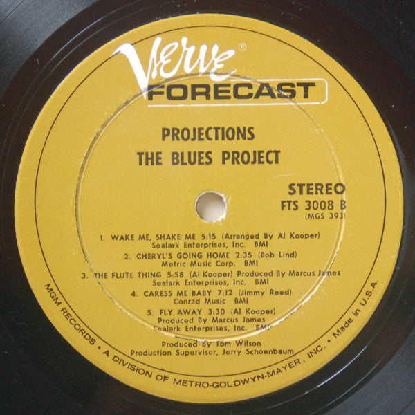The Blues Project : Projections (LP, Album)