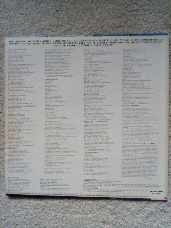 Jimmy Buffett : A White Sport Coat And A Pink Crustacean (LP, Album, RE, Pin)