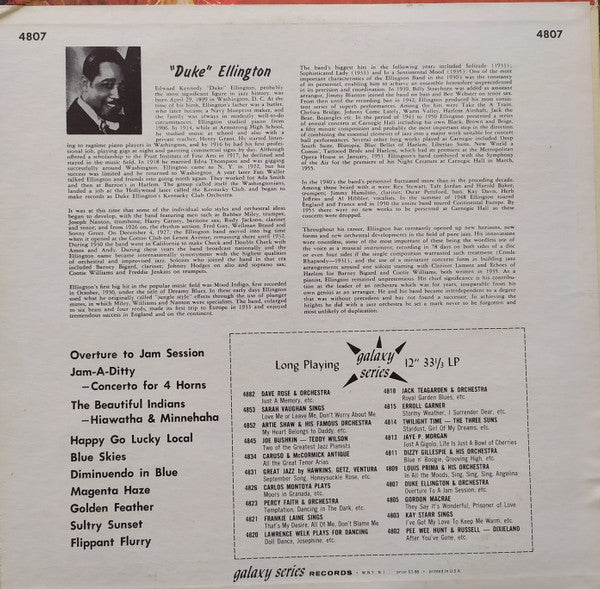 Duke Ellington : Duke Ellington And His Famous Orchestra And Soloists (LP)