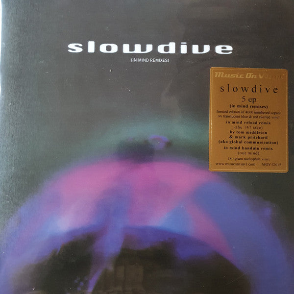 Slowdive : 5 EP (In Mind Remixes) (12", EP, Ltd, Num, RE, Cle)