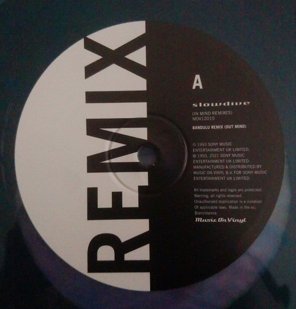 Slowdive : 5 EP (In Mind Remixes) (12", EP, Ltd, Num, RE, Cle)