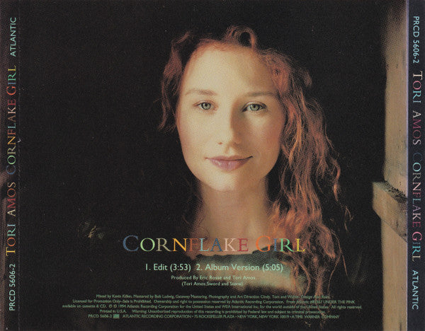 Tori Amos : Cornflake Girl (CD, Single, Promo)
