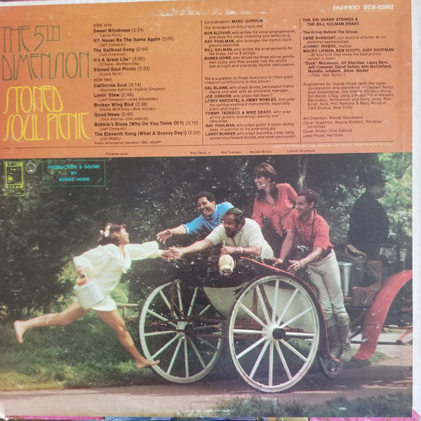The 5th Dimension* : Stoned Soul Picnic (LP, Pit)