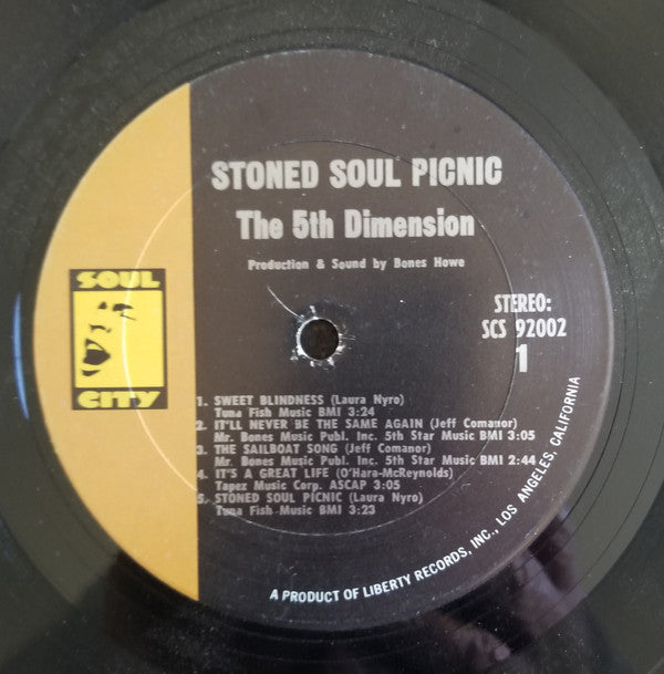 The 5th Dimension* : Stoned Soul Picnic (LP, Pit)