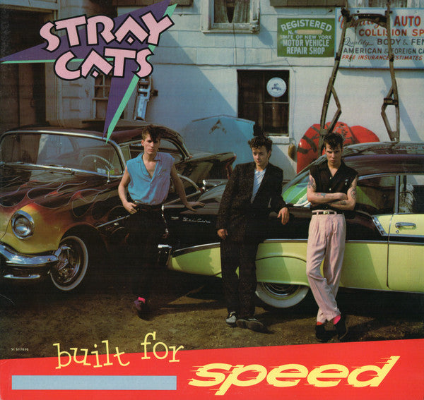 Stray Cats : Built For Speed (LP, Album, Comp, Club, Car)