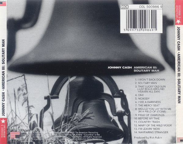 Johnny Cash : American III: Solitary Man (2xCD, Album, Ltd)