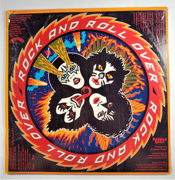 Kiss : Rock And Roll Over (LP, Album, Pit)