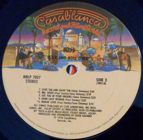 Kiss : Rock And Roll Over (LP, Album, Pit)