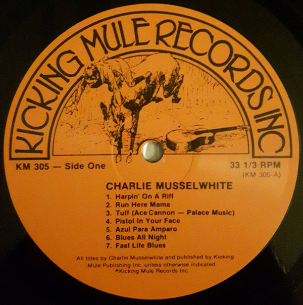 Charlie Musselwhite : The Harmonica According To Charlie Musselwhite (LP, Album)