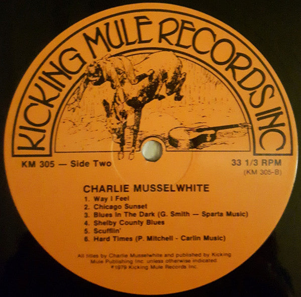 Charlie Musselwhite : The Harmonica According To Charlie Musselwhite (LP, Album)